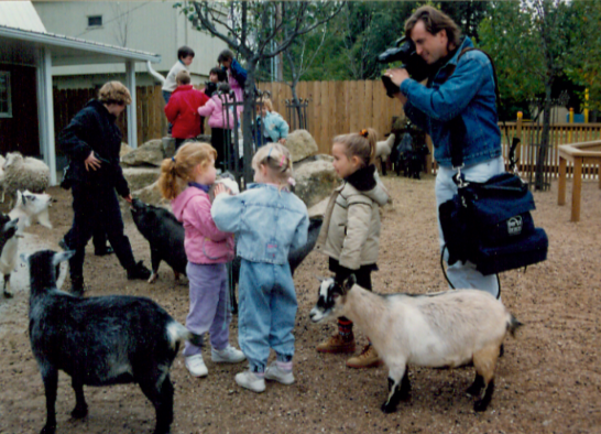 Picture14 Children Zoo opened in 1992 and featured goats, sheep, and pot-bellied pigs: Wilbur and Waldo.