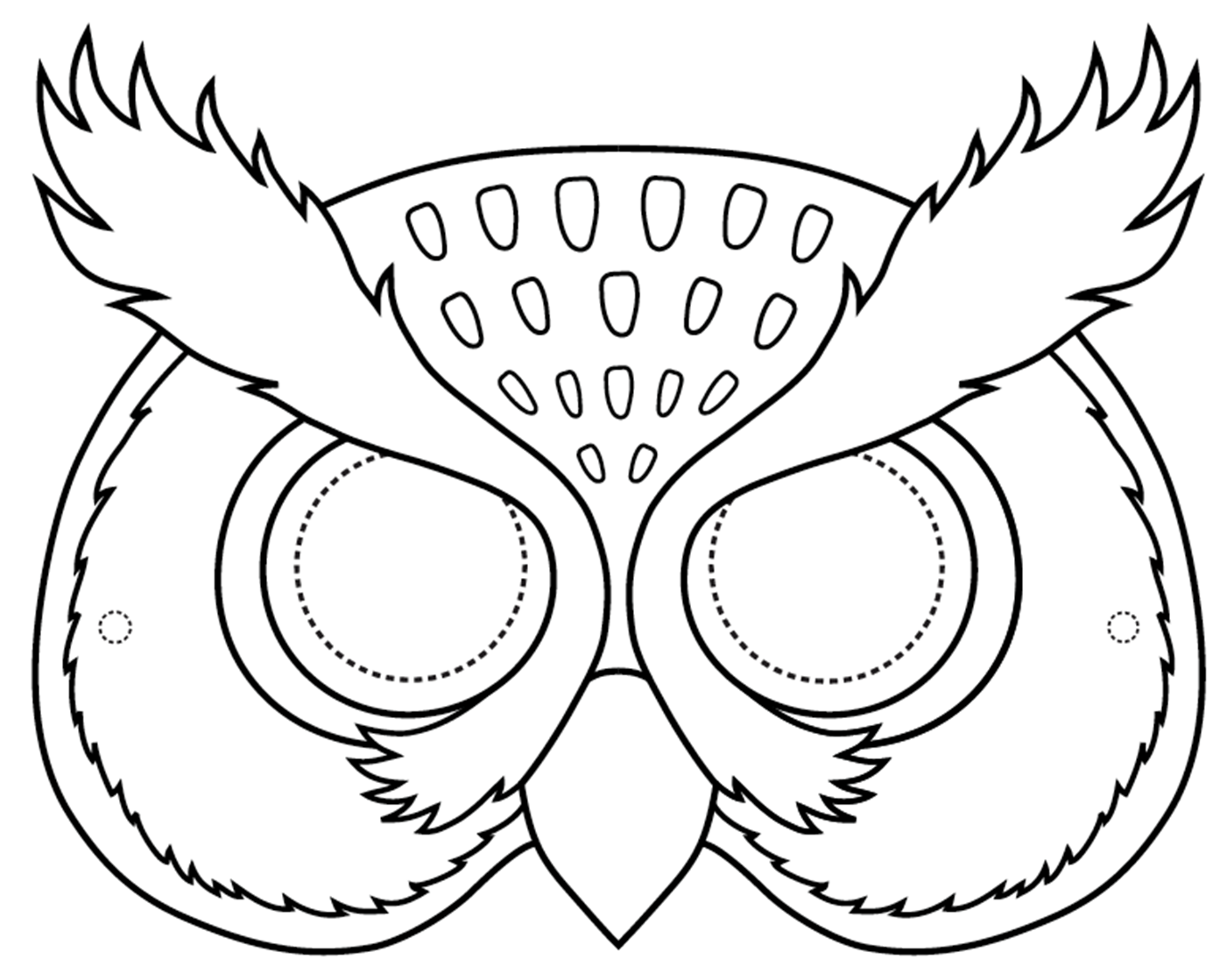 8b. Owl Mask
