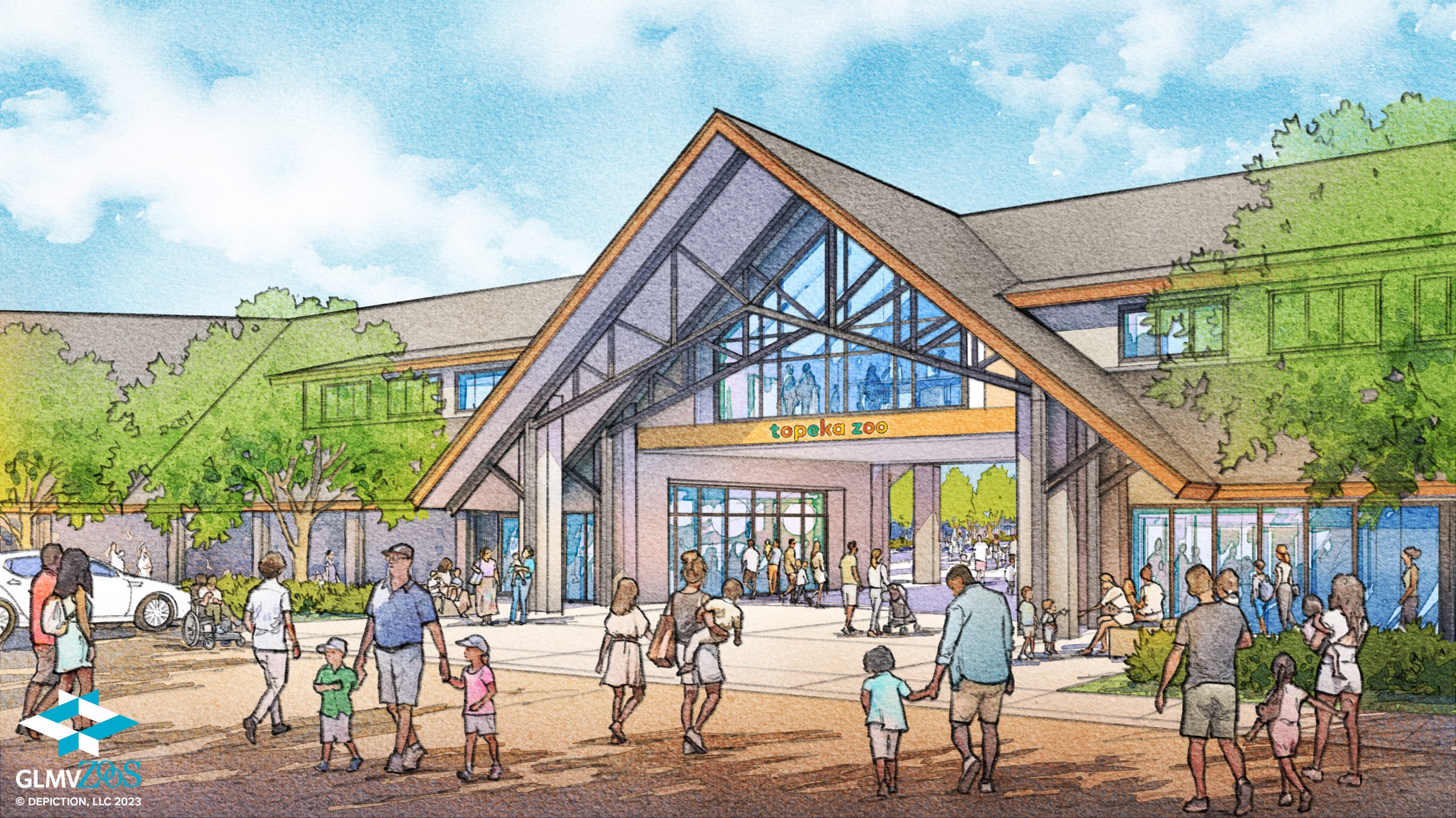 Topeka Zoo_My World_100% SD_1 Front Entry Rendering_2023.12.15 Topeka Zoo_My World_100% SD_1 Front Entry Rendering_2023.12.15