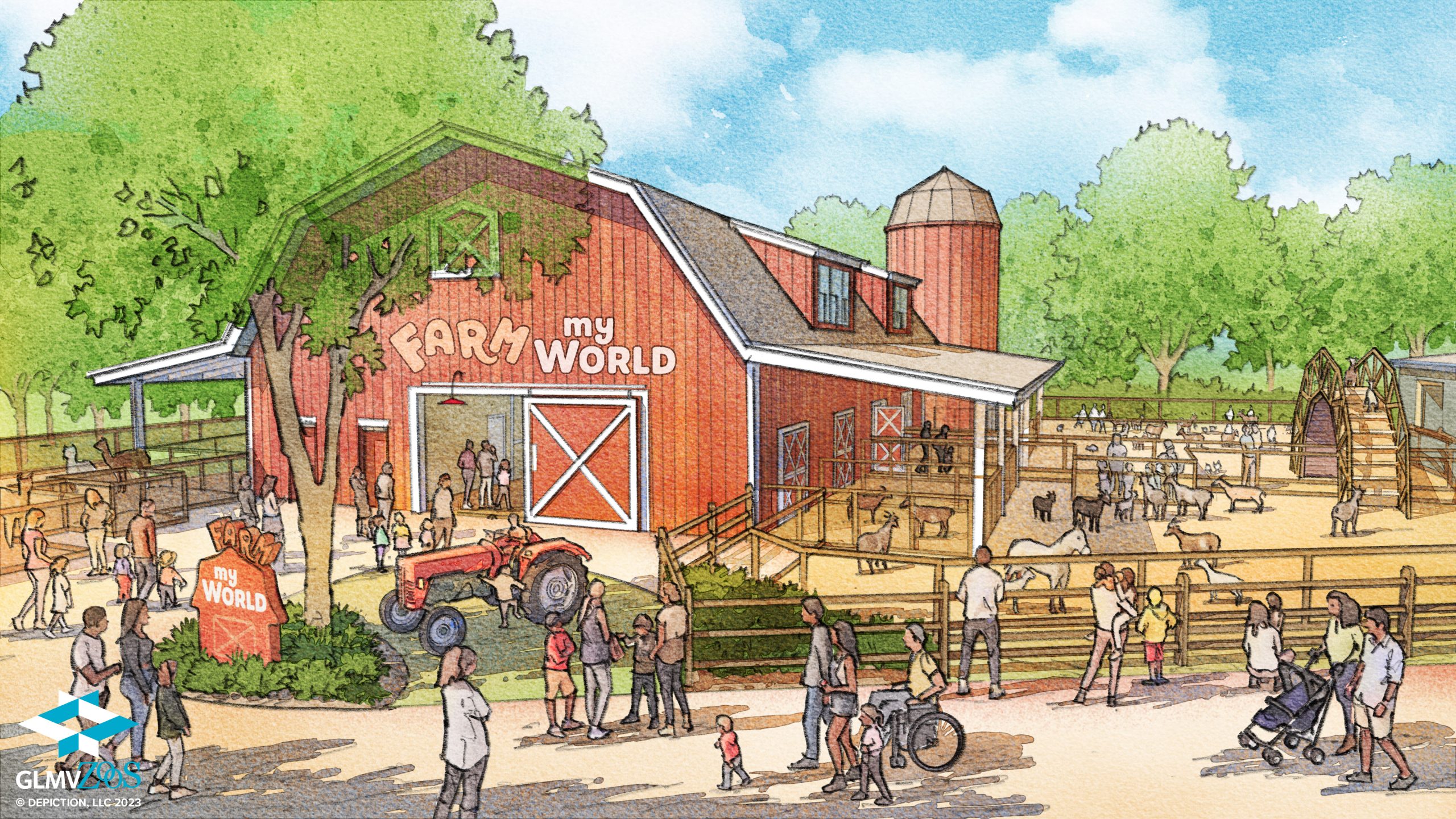 Topeka Zoo_My World_100% SD_2 Barn Rendering_2023.12.15 Topeka Zoo_My World_100% SD_2 Barn Rendering_2023.12.15