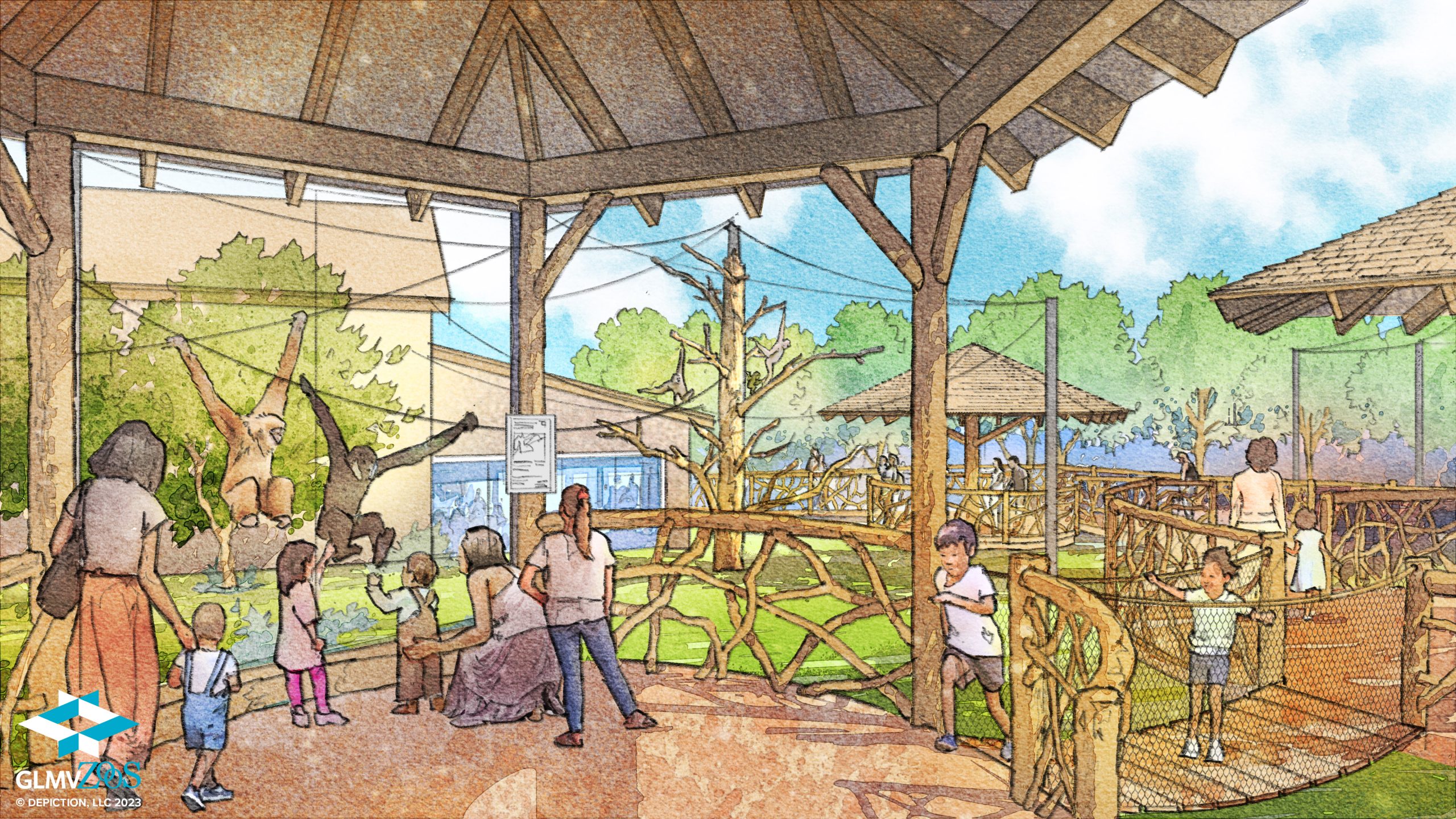 Topeka Zoo_My World_100% SD_6 Gibbon Rendering_2023.12.15 Topeka Zoo_My World_100% SD_6 Gibbon Rendering_2023.12.15